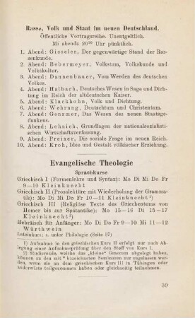 39-44, Evangelische Theologie - Katholische Theologie