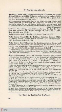 Kriegsgeschichte
