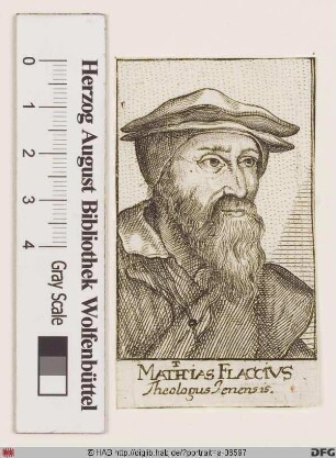 Bildnis Matthias Flacius Illyricus (eig. Vlacich)