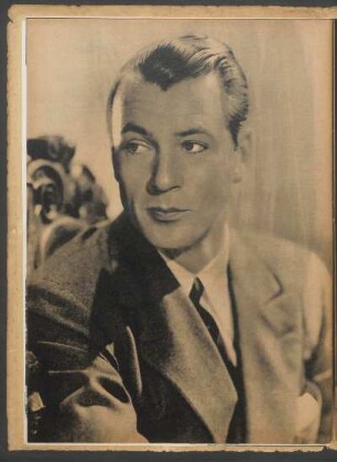 [Fotografía de Gary Cooper]