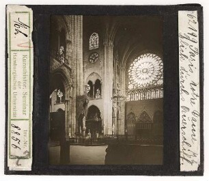 Paris, Notre Dame: Blick durchs Querschiff (Stoedtner-Nr. 62199)