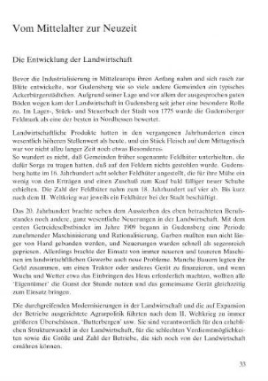 Vom Mittelalter zur Neuzeit