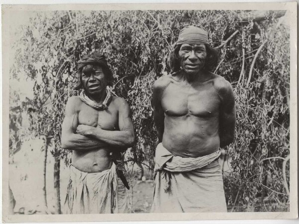 Two medicine men of the Chulupi