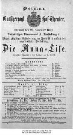 Die Anna=Lise