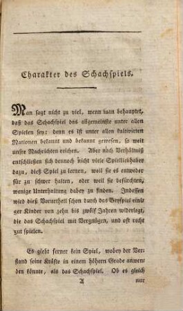 Ueber den Geist des Schachspiels