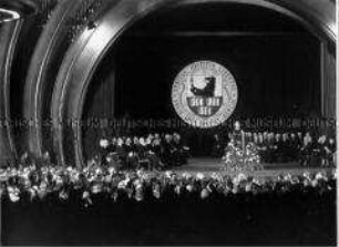 Gründungsveranstaltung der Freien Universität im Titania-Palast