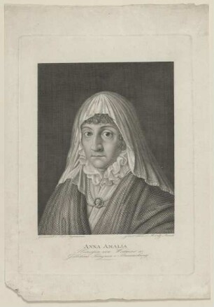 Bildnis der Anna Amalia, Herzogin von Weimar