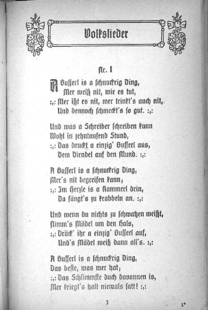 Volkslieder
