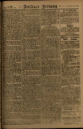 Zweite Ausgabe vom Freitag, den 12. Dezember 1919.
