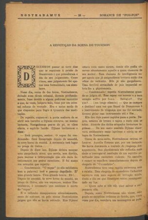 A repetição da scena de Tournon