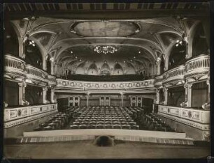 Stadttheater, Znaim: Ansicht Zuschauerraum