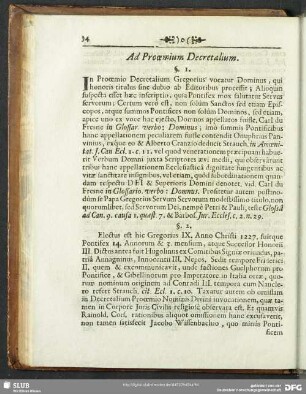 Ad Prooemium Decretalium