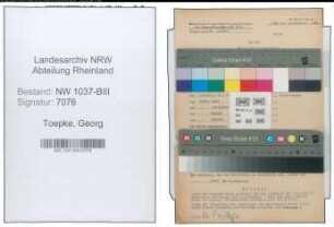 Entnazifizierung Georg Toepke , geb. 13.02.1905 (Buchhalter)