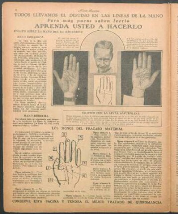 Ensayo sobre la mano del ex Kronprinz