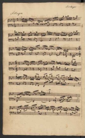 Stücke für Tasteninstrument; cemb; h-Moll; EngK 46