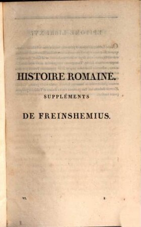 Histoire romaine de Tite-Live, 6. Seconde décade