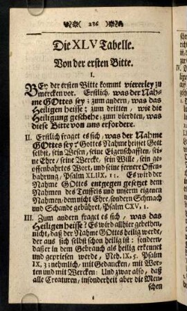 236-244, Die XLV. - XLVI. Tabelle