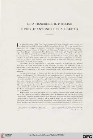 14: Luca Signorelli, il Perugino e Pier d'Antonio Dei a Loreto