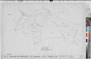 Siedlinghausen (Winterberg), Flurbereinigung Siedlinghausen, Bl. 32 Zuteilungskarte Siedlinghausen Flur 4