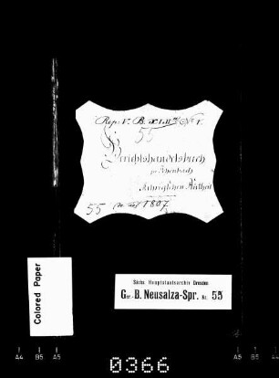 Gerichtshandelsbuch von Schönbach (bei Neusalza)