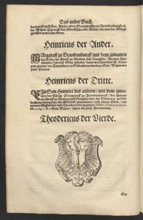 Theodericus der Vierde.