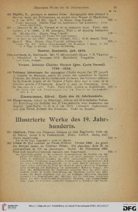 Illustrierte Werke des 19. Jahrhunderts (Nr. 201 - 264)