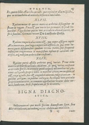 Signa Diagnostica.