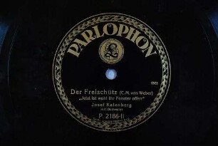 Der Freischütz : "Jetzt ist wohl ihr Fenster offen" / (C. M. von Weber)