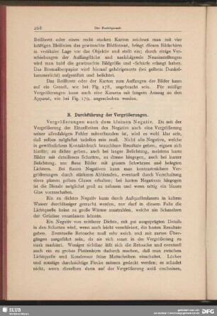 B. Durchführung der Vergrößerungen