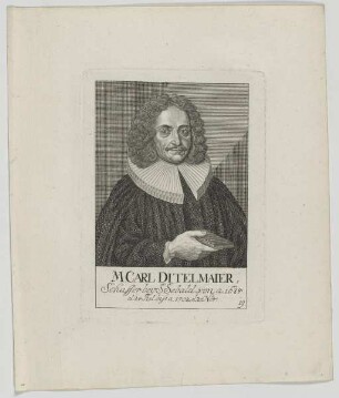 Bildnis des Carl Ditelmaier
