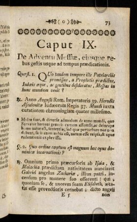 73-80, Caput IX