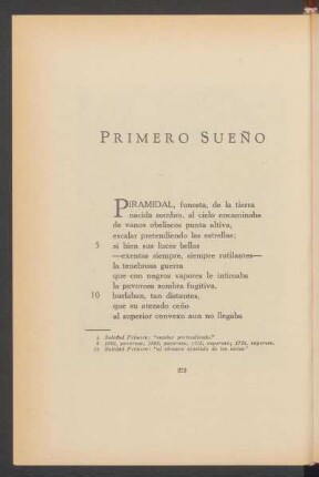 Primero sueño