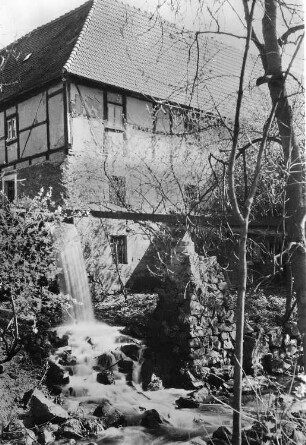 Klipphausen. Neudeckmühle im Saubachtal, Ansichtskarte