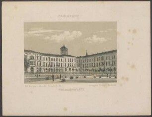 Carlsruhe. Friedrichsplatz.