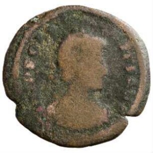 Münze, Aes 2, 15. Mai 392 bis 17. Januar 395 n. Chr.