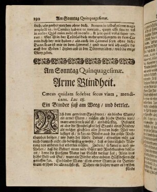 190-197, Am Sonntag Quinquagesimae