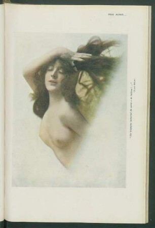 "No triumpho immortal da carne e da belleza!..."
