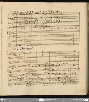 No. 3 Recitativ: "Sie können singen lachen"
