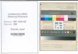 Entnazifizierung Josef Schmitt , geb. 21.10.1902 (Beamter)
