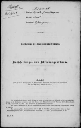 Tiefensall und Zweiflingen (Dekanat Öhringen)