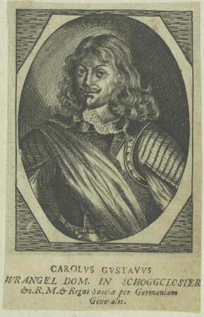 Bildnis des Carolvs Gustavvs Wrangel