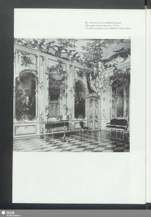 Das Musikzimmer im Schloß Sanssouci
