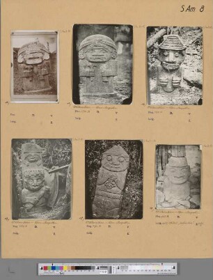 Kolumbien . Mystische Steinfiguren aus der San-Agustin-Kultur