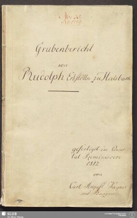 Grubenbericht von Rudolph Erbstolln zu Halsbach - 18.6123 4.