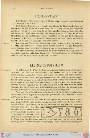 ⟦Kleineicholzheim⟧