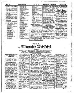 Allgemeine Wohlfahrt