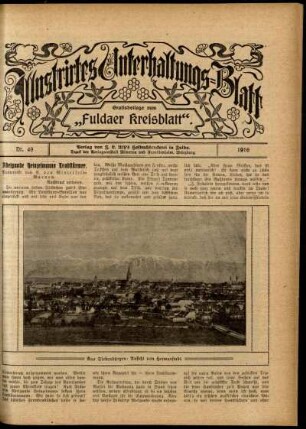 Ausgabe vom Sonntag, den 03. Dezember 1916.