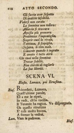 Scena VI. / Sechster Auftritt