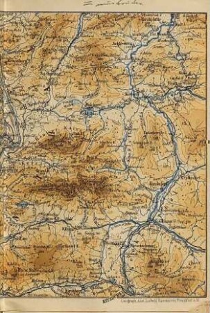 Das Bayrische Hochland mit dem Algäu, das angrenzende Tirol und Salzburg nebst Salzkammergut
