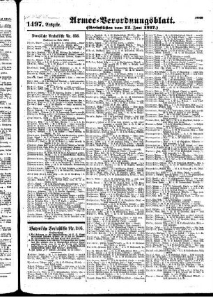 1497.Ausgabe. Dienstag, 12. Juni 1917